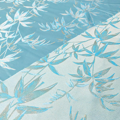 Bamboo Brocade Fabric: 59" Silk Rayon Blend, Costume Upholstery
