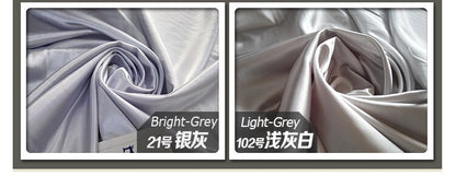 Satin Silk Fabric: 59" Wide Solid Colors, Dress & Craft Fabric