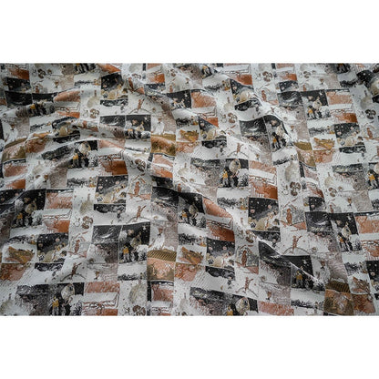 Avant-Garde Jacquard Fabric: Modern Upholstery & Dress Sewing (58"W By 1 Meter)