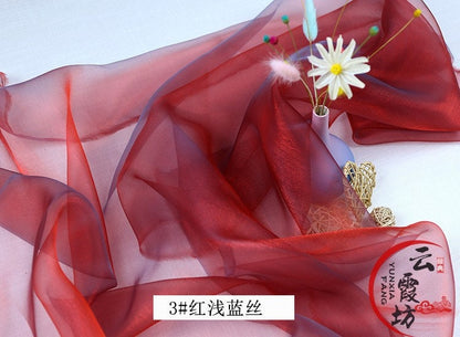 Two-Tone Symphony Organza Fabric: 59" Wide Sheer Tulle