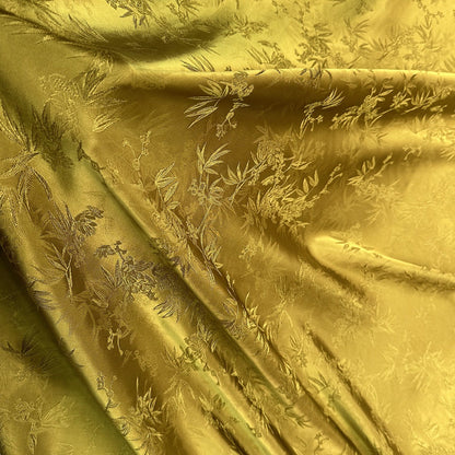 Rayon Jacquard Fabric: 59" Wide Chinese Damask, Costume & Decor - By The Meter