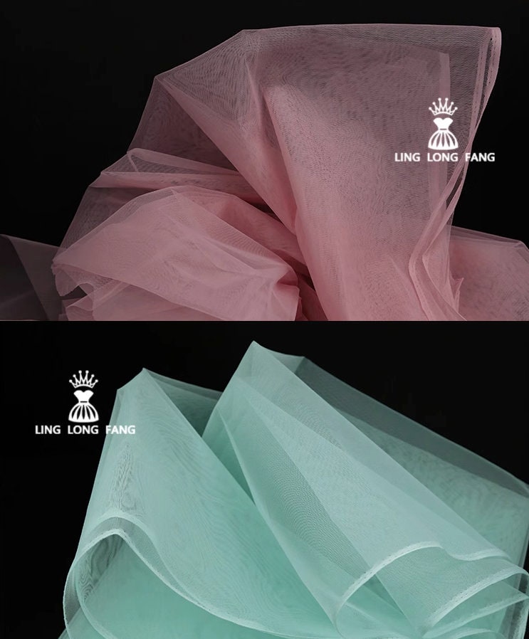 Stiff Organza Fabric: 62" Wide, DIY Wedding & Tutu Material