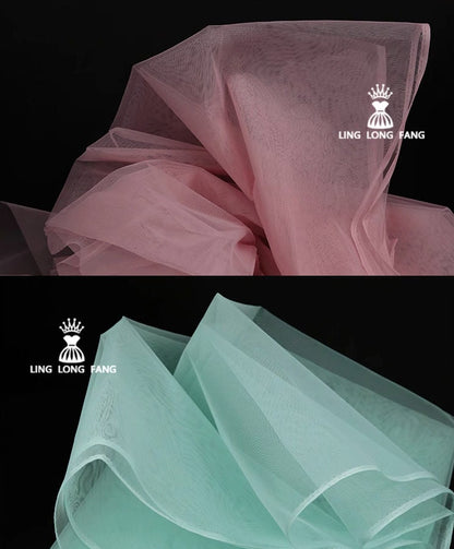 Stiff Organza Fabric: 62" Wide, DIY Wedding & Tutu Material