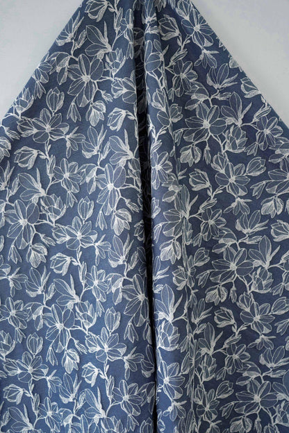 Jacquard Denim Fabric: 3D Jean Cotton, Thick Jacket Material, 53" Wide