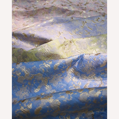Vintage Jacquard Fabric: Irregular Pattern Upholstery, 57" Wide
