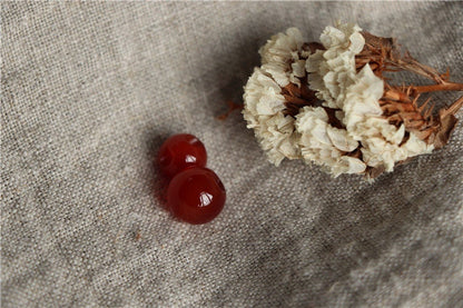 10mm Natural Gemstone Buttons: Lapis Lazuli, Agate Sewing Fasteners