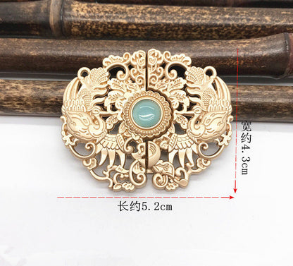 Metal Cheongsam Buttons: Chinese Knot Closures, Sewing Fasteners