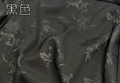 Floral Jacquard Brocade Satin Fabric - 60" Wide Cosplay Costume Material
