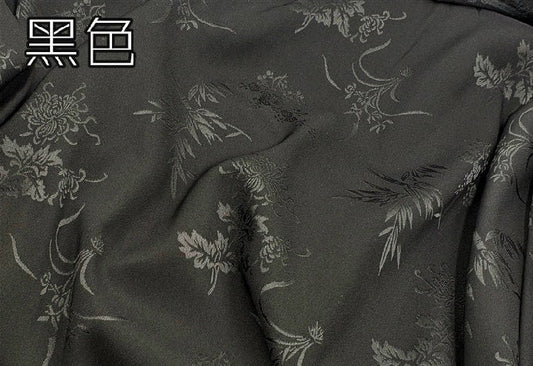 Floral Jacquard Brocade Satin Fabric - 60" Wide Cosplay Costume Material