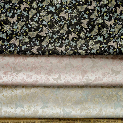 Butterfly Jacquard Fabric: 59"W Polyester Upholstery, Costume, Decor