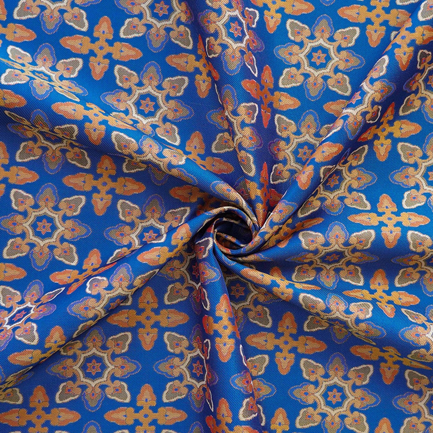 Lotus Jacquard Fabric: 3D Upholstery, Costume, & Decor - 59"W