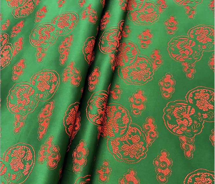 Cloud Brocade Jacquard Fabric: Costume Dress, Home Decor (29.5" Wide)