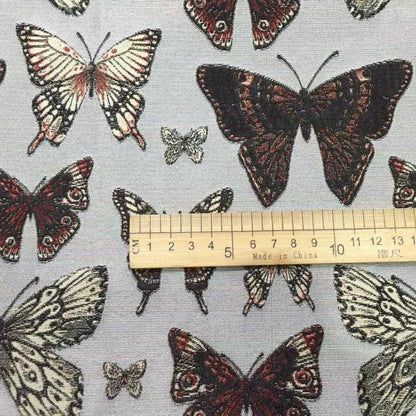 Butterfly Jacquard Fabric: 3D Texture Gold Thread Polyester, 65" Wide