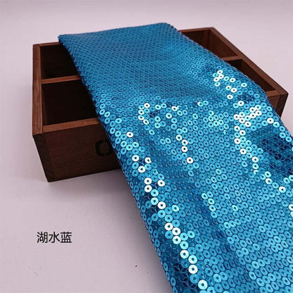 Iridescent Sequin Fabric: 3D Embroidery, 50" Wide, Gown & Costume DIY