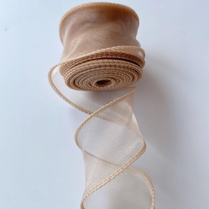 Ruban organza queue de poisson : 4 cm de large, 9 mètres de tissu à faire soi-même