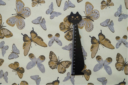 Butterfly Jacquard Fabric: Polyester Upholstery, Costume, Decor - 64" W