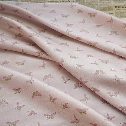 Butterfly Brocade Fabric: 55" Wide Silk Blend Upholstery - By The Meter