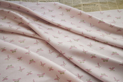 Butterfly Brocade Fabric: 55" Wide Silk Blend Upholstery - By The Meter