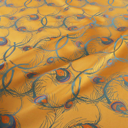 Tibetan Damask Jacquard Fabric: 55"W Rayon Blend, Costume & Decor