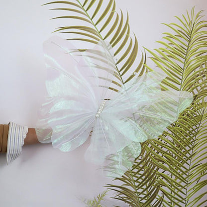 Large Silk Butterfly: Wedding Decor, Floral Centerpiece, Photo Booth Prop