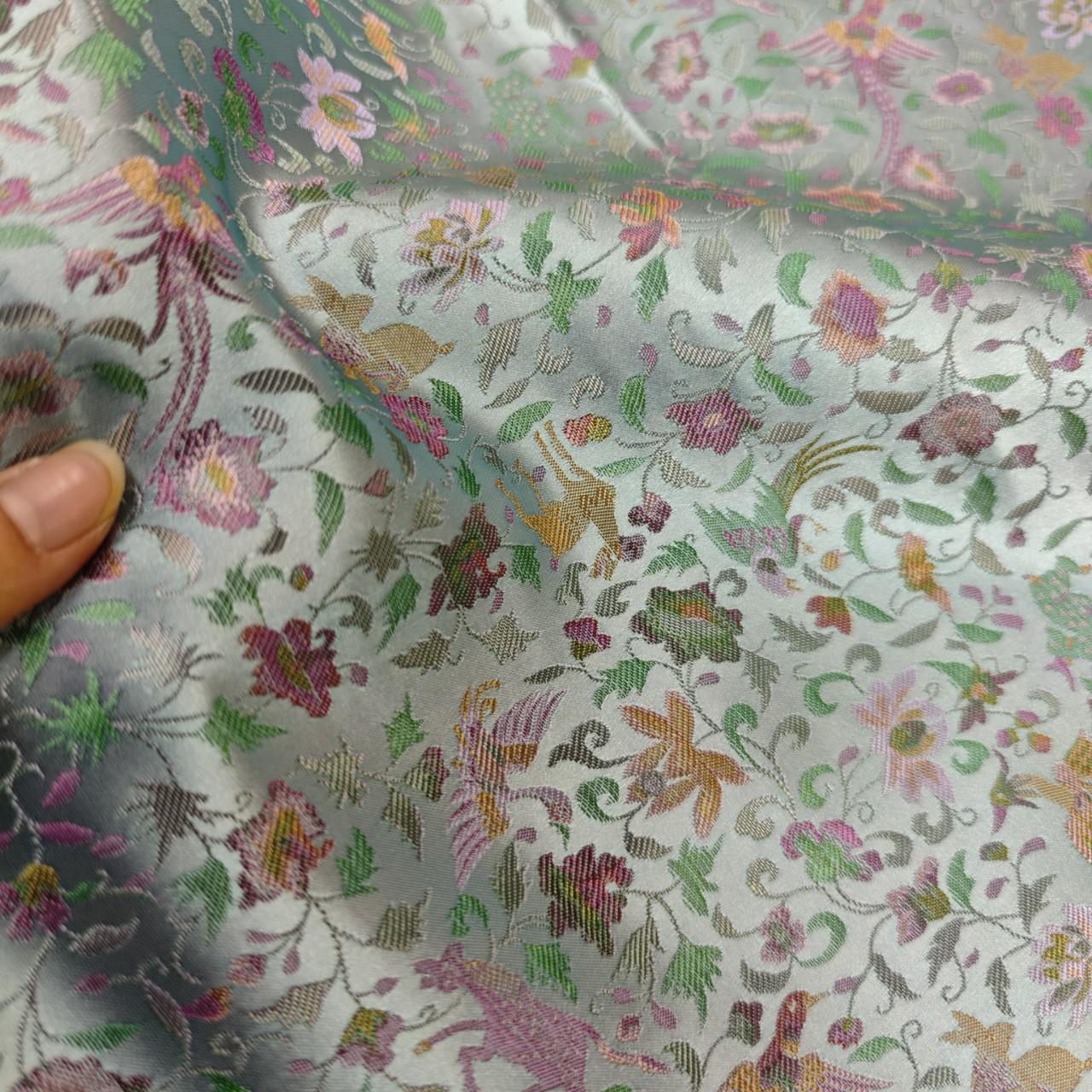 Brocade Jacquard Fabric: Chinese Style Upholstery, Dressmaking, Sewing