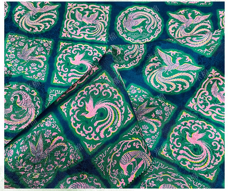 Rayon Jacquard Xiangyun Fabric: Luxury Chinese Dressmaking Material