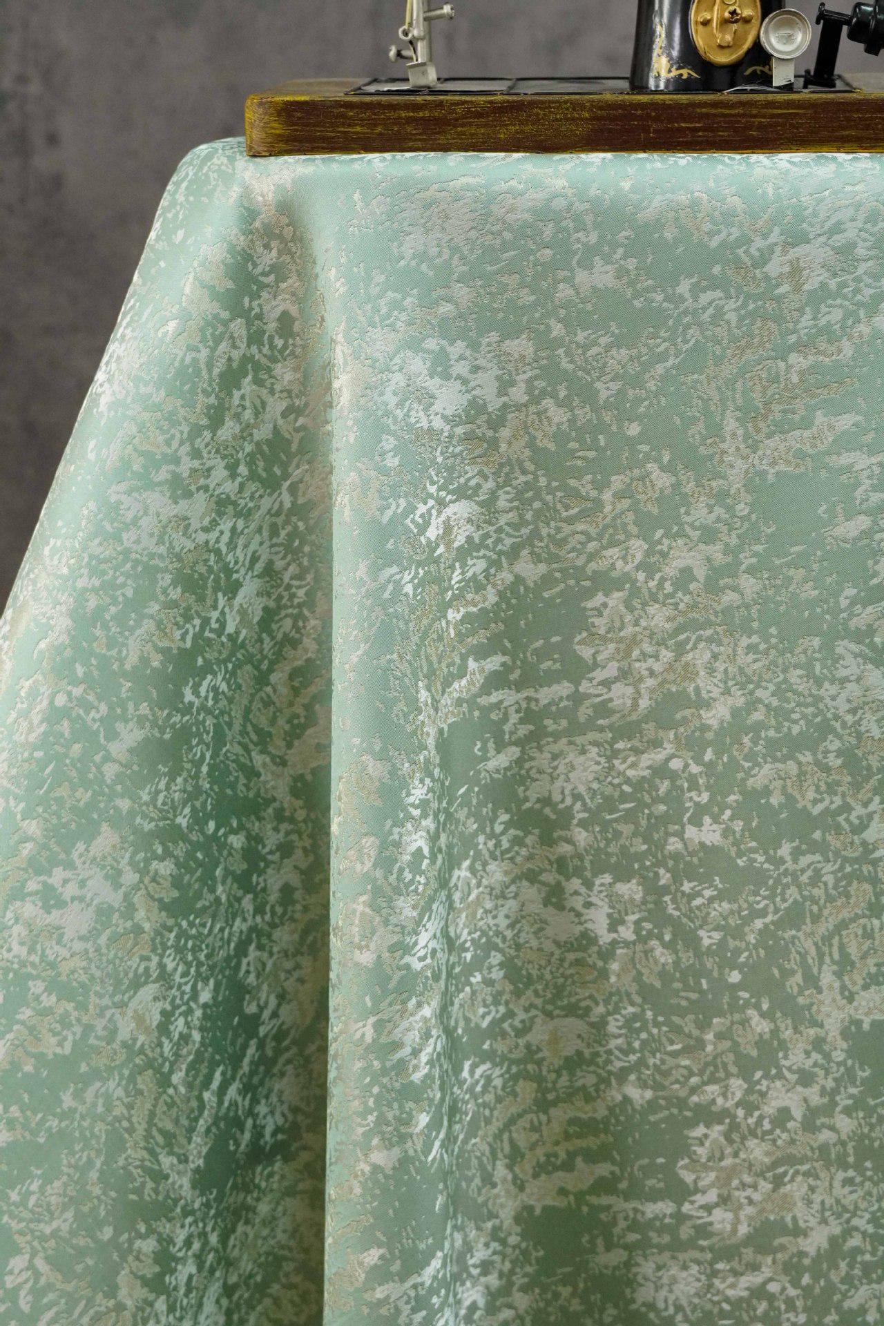 Abstract Geometric Jacquard Fabric, Modern Irregular Pattern Textile by the Yard, Textured Woven Material for Designer Clothing & Decor - Poppylollipop