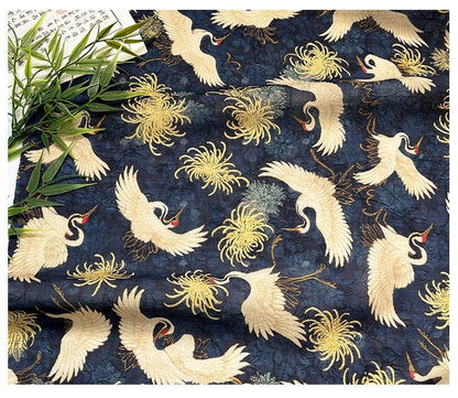 Tencel Jacquard Printed Fabric – Soft Breathable Floral Textile for Fashion, Dresses & DIY Sewing Projects