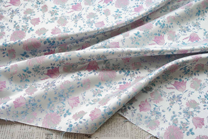 Floral Brocade Fabric, Luxury Woven Textile, Vintage Style Upholstery Craft Material, 55"Wide - Poppylollipop