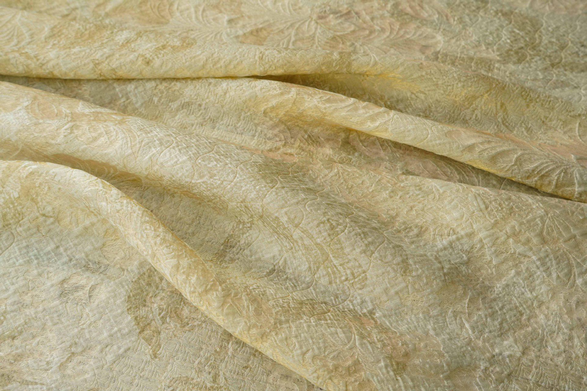 Chinese Jacquard Fabric Spring Summer Embossed Guangjin Brocade Textile – Traditional Hanfu Costume Craft Fabric, 55"Wide