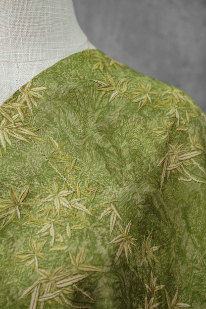 Tonal Jacquard Fabric | Subtle Damask Weave | Self Pattern Brocade | Home Decor Upholstery Dress Lining - Poppylollipop