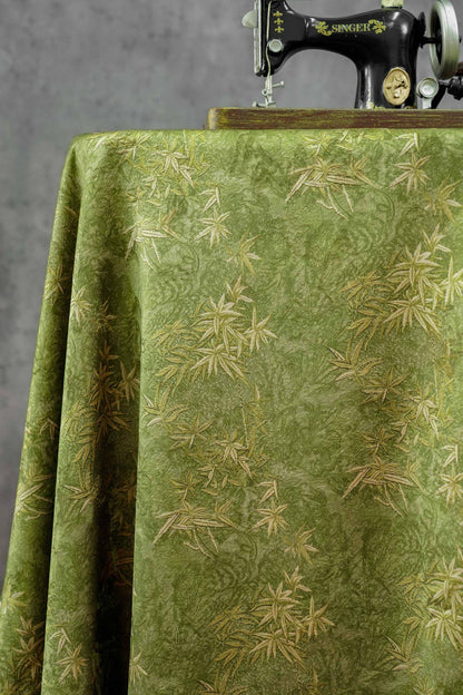 Tonal Jacquard Fabric | Subtle Damask Weave | Self Pattern Brocade | Home Decor Upholstery Dress Lining - Poppylollipop