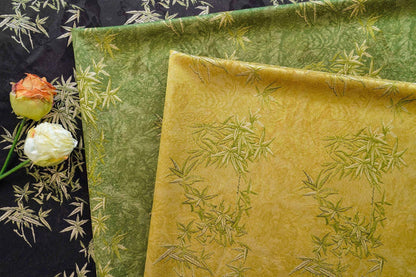Tonal Jacquard Fabric | Subtle Damask Weave | Self Pattern Brocade | Home Decor Upholstery Dress Lining - Poppylollipop