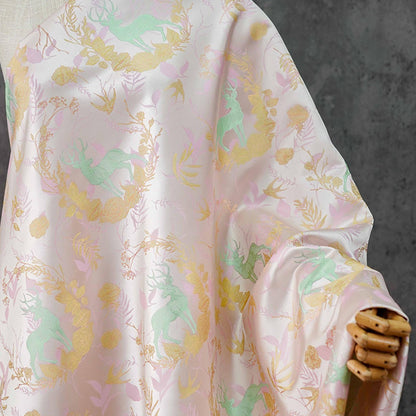 Song Brocade Hanfu Fabric | Color Woven Jacquard | Traditional Chinese Textile | Qipao Tang Suit Cosplay Wedding, 65" - Poppylollipop