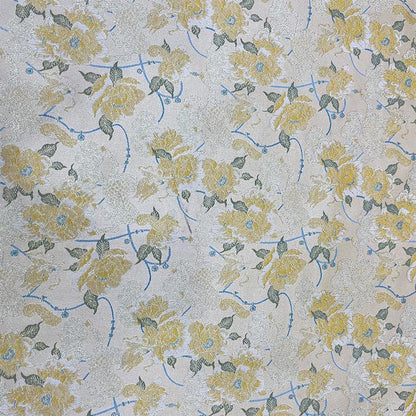 Qilin Peony Jacquard Fabric | Cloud Brocade Song Brocade | New Chinese Style | Hanfu Cosplay Wedding Decor, 57"