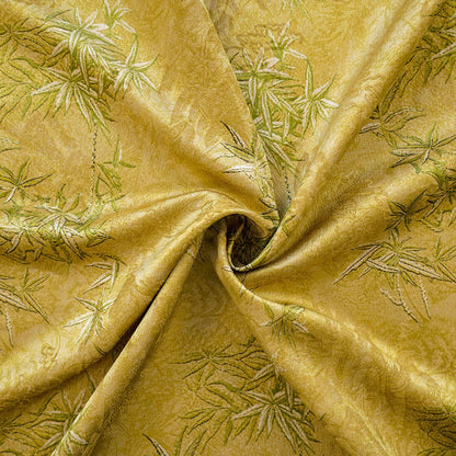 Tonal Jacquard Fabric | Subtle Damask Weave | Self Pattern Brocade | Home Decor Upholstery Dress Lining - Poppylollipop
