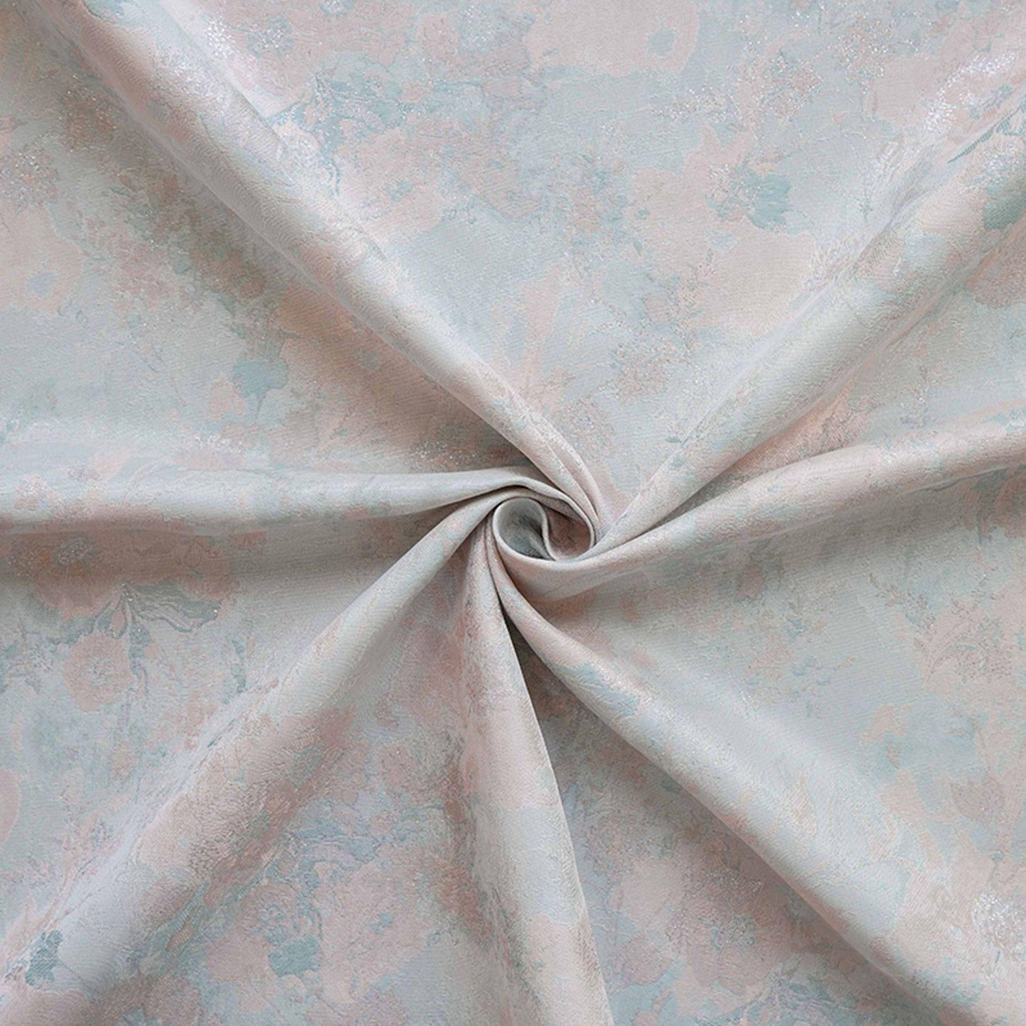Romantic Oil Painting Floral Metallic Jacquard Fabric | Elegant Brocade Upholstery & Dress Fabric | Luxury Decorative Textile - Poppylollipop