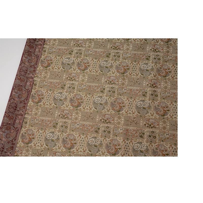 Oriental Patchwork Fabric by Yard, Chinese Style Rayon Gauze Textile for Quilting Bags Crafts Home Decor, 59"Wide