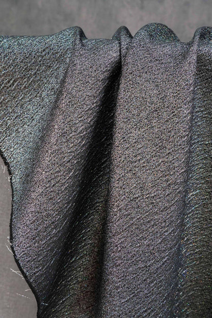 Shimmer Jacquard Fabric by Yard, Vintage Embossed Metallic Textile, Color Woven Dress Fabric for Sewing Crafts Decor, 57"Wide