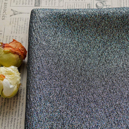 Shimmer Jacquard Fabric by Yard, Vintage Embossed Metallic Textile, Color Woven Dress Fabric for Sewing Crafts Decor, 57"Wide