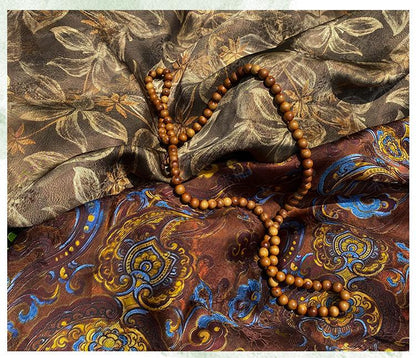 Luxury rayon Jacquard Fabric, Chinese Palace Motif Patchwork Textile, Soft Draping Fashion Fabric, 55"Wide