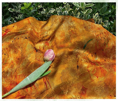 Luxury rayon Jacquard Fabric, Chinese Palace Motif Patchwork Textile, Soft Draping Fashion Fabric, 55"Wide