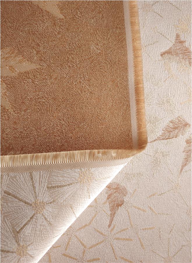 Maple Leaf Jacquard Fabric, Botanical Woven Fabric by Yard, Vintage Abstract Leaf Textile, Luxury Sewing Fabric, Upholstery Home Decor, 57"W