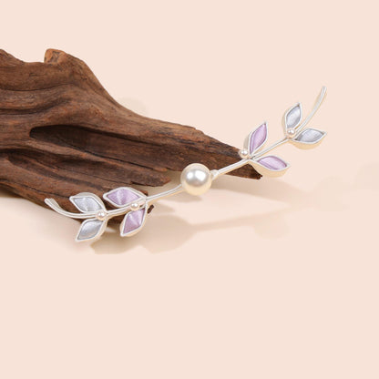 Furong Flower Frog Button, Chinese Qipao Cheongsam Closure, Pearl-Like Knot Fastener, Hanfu Garment Decorative Trim