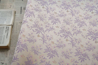 Albizia Butterfly Jacquard Brocade Fabric, Floral Woven Satin Textile for Qipao, Dresses, Jackets, Bags and Sewing Projects, 59"Wide
