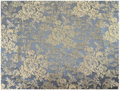 Black Red Yellow 3D Embossed Floral Jacquard Fabric, Structured Textured Textile for Wide-Leg Pants, Trench Coats, Tang Jackets and Sewing