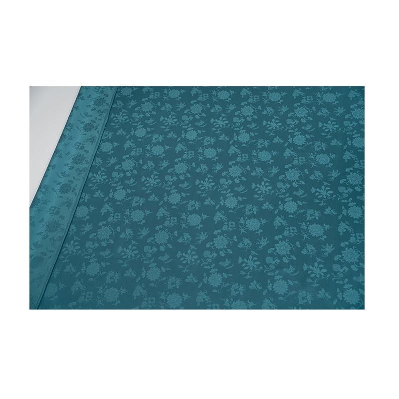Tone-on-Tone Floral Jacquard Fabric, Traditional-Style Woven Textile, 5 Colors for Framing, Pouches, Crafts, Decor and Sewing, 59"W
