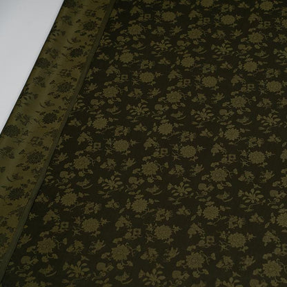 Tone-on-Tone Floral Jacquard Fabric, Traditional-Style Woven Textile, 5 Colors for Framing, Pouches, Crafts, Decor and Sewing, 59"W