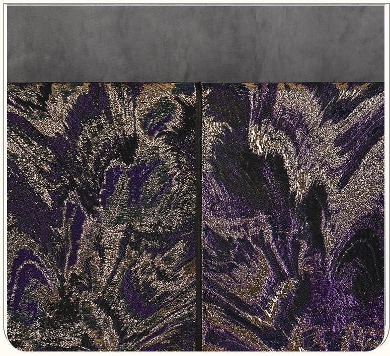 Multicolor Metallic Thread Jacquard Fabric, Abstract Textured Woven Textile for Dresses, Jackets, Bags, Fashion and Sewing