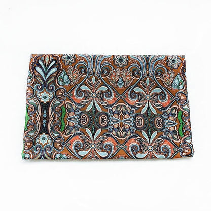 Ornamental Paisley Floral Print Fabric, Botanical Vine Textile for Dresses, Bags, Crafts, Sewing and Home Decor